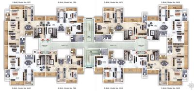 Project Image of 1150.0 - 1603.0 Sq.ft 2 BHK Apartment for buy in Golden Signature