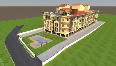 Project Image of 879 Sq.ft 1 BHK Apartment / Flat for sale in Calangute for Rs. 13500000