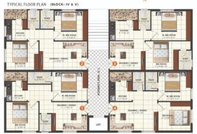 Project Image of 933.0 - 1450.0 Sq.ft 2 BHK Apartment for buy in Pearl Uptown