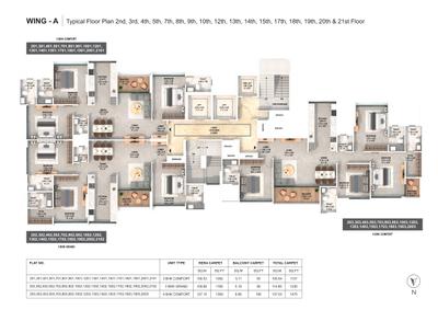 Project Image of 1137.0 - 1608.0 Sq.ft 3 BHK Apartment for buy in Twilight