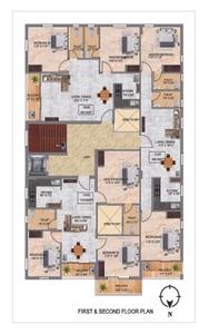 Project Image of 940.0 - 1575.0 Sq.ft 2 BHK Apartment for buy in Shanmuga Mahatma Enclave