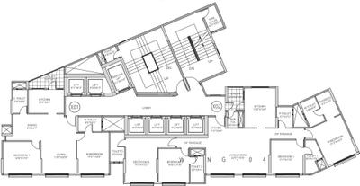 Project Image of 985 Sq.ft 3 BHK Apartment / Flat for sale in Bandra East for Rs. 58100000