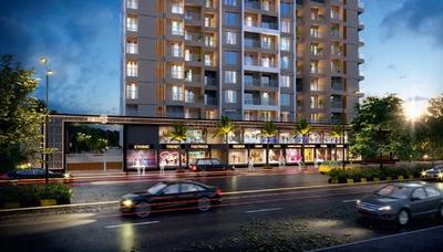 Project Image of 467.8 - 902.77 Sq.ft 2 BHK Apartment for buy in Shakuntal Forestia Wing A
