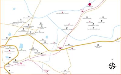 Ramrajya Neptune Ekansh Location Plan 1