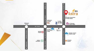 Project Image of 1066.0 - 1695.0 Sq.ft 2 BHK Apartment for buy in DRA Astra