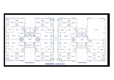 Project Image of 0.0 - 1265.0 Sq.ft 3 BHK Apartment for buy in Rajhans Maxton