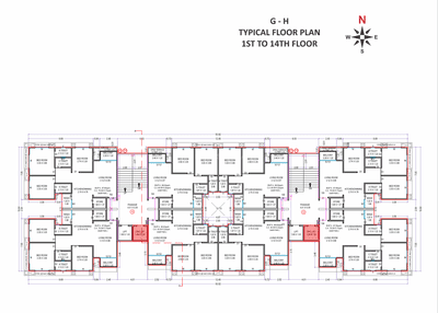 Project Image of 703.0 - 899.32 Sq.ft 2 BHK Apartment for buy in Sahjanand Luxuria