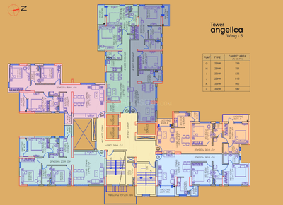 Project Image of 1389 Sq.ft 3 BHK Apartment / Flat for sale in Tangra for Rs. 13500000