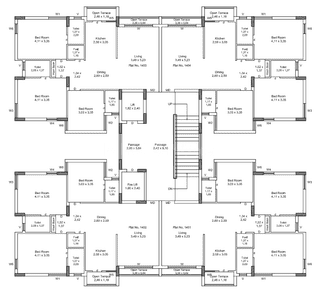 Project Image of 931.62 - 1329.88 Sq.ft 3 BHK Apartment for buy in Haridwar Habitat