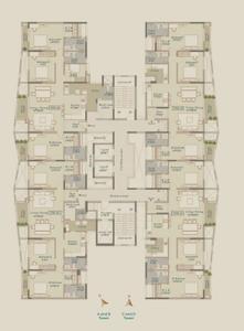 Project Image of 1239.0 - 1558.0 Sq.ft 3 BHK Apartment for buy in Visista By Vista Spaces Okas