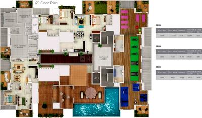 Project Image of 1277.0 - 2087.0 Sq.ft 2 BHK Apartment for buy in Vishwa Aseem Vishwa
