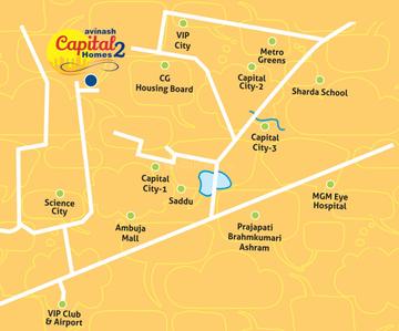 Avinash Capital Homes II Plot Images for locationPlan 1