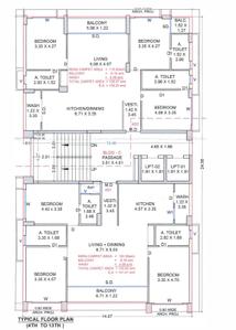 Project Image of 1246.46 - 1727.61 Sq.ft 3 BHK Apartment for buy in Jarnav Elite