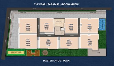 Project Image of 1115.0 - 1495.0 Sq.ft 2 BHK Apartment for buy in The Pearl Paradise