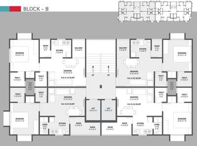 Project Image of 346.49 - 536.37 Sq.ft 1 BHK Apartment for buy in Yash Pushpak Heights