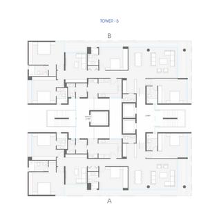 Ceebros One 74 Tower V Cluster Plan 4