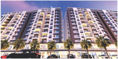 Project Image of 541.0 - 973.0 Sq.ft 1 BHK Apartment for buy in Baheti Hrim Sky City Phase I