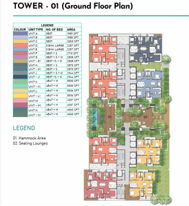 Project Image of 1987.99 - 4059.93 Sq.ft 3 BHK Apartment for buy in Prestige Clairemont
