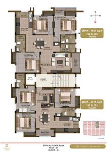 Project Image of 1175.0 - 1627.0 Sq.ft 2.5 BHK Apartment for buy in Sidharth Pearl