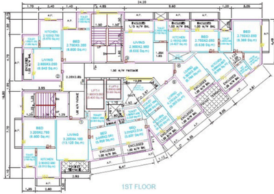 Project Image of 213.88 - 459.94 Sq.ft 1 RK Apartment for buy in Asian Galaxy Garden II