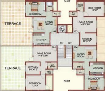 Project Image of 745 Sq.ft 2 BHK Apartment / Flat for sale in Nalasopara East for Rs. 5500000