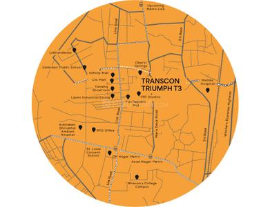 Project Image of 376.0 - 858.0 Sq.ft 1 BHK Apartment for buy in Transcon Triumph Tower 3