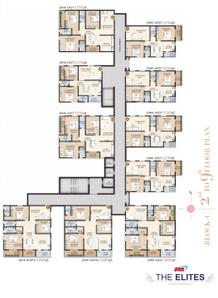 Project Image of 1080.0 - 1895.0 Sq.ft 2 BHK Apartment for buy in SRR The Elites