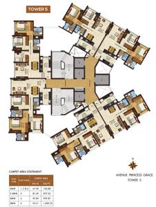 Project Image of 730.0 - 1003.3 Sq.ft 2 BHK Apartment for buy in ACME Boulevard Tower 5
