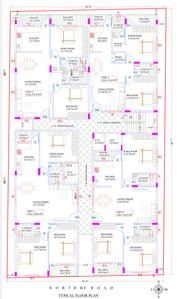Durga Nivas Nivas Cluster Plan from 1st to 5th Floor 1