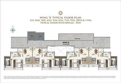 Project Image of 0.0 - 550.79 Sq.ft 2 BHK Apartment for buy in QA Riverfront 3