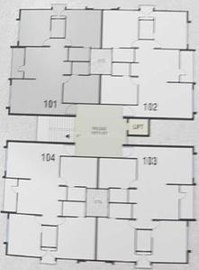 Project Image of 0.0 - 818.7 Sq.ft 3 BHK Apartment for buy in Madhav Akshar Jyot