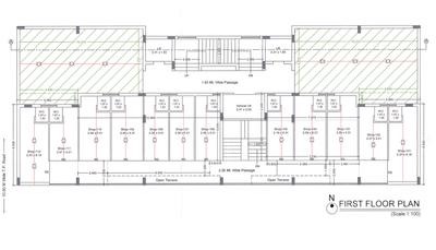 Project Image of 546.27 - 560.69 Sq.ft 2 BHK Apartment for buy in Shreenathji Shree Vraj Villa