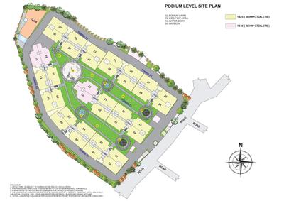 Project Image of 1625.0 - 1640.0 Sq.ft 3 BHK Apartment for buy in Ashiana Elegance