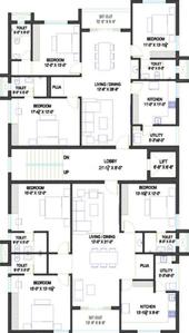 Project Image of 1250.0 - 2571.0 Sq.ft 3 BHK Apartment for buy in Shaurya Aditya One