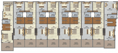 Project Image of 1475.0 - 1500.0 Sq.ft 3 BHK Villa for buy in Prakash Govinda Row Bunglows