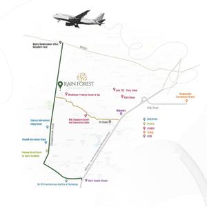 Shriram Rain Forest Location Plan 4