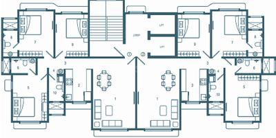 Project Image of 563.71 - 1001.0 Sq.ft 1 BHK Apartment for buy in Horizon Samyak