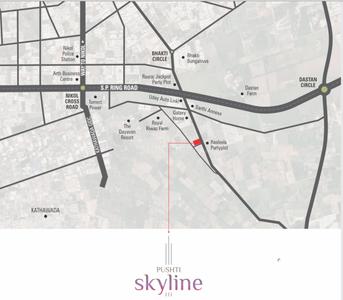 Project Image of 649.49 - 679.85 Sq.ft 2 BHK Apartment for buy in Vasudev Pushti Skyline