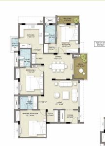 Project Image of 1888.0 - 2101.0 Sq.ft 3 BHK Apartment for buy in Landmark Avatara
