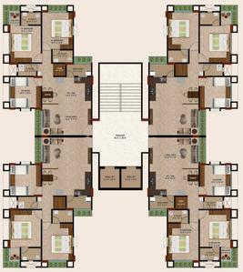 Project Image of 595.0 - 818.38 Sq.ft 2 BHK Apartment for buy in Dobaria Antriksh Heights