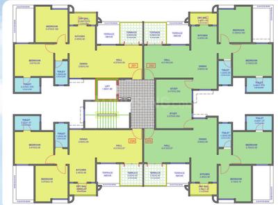 Project Image of 678.0 - 873.0 Sq.ft 2 BHK Apartment for buy in Dreams Rakshak