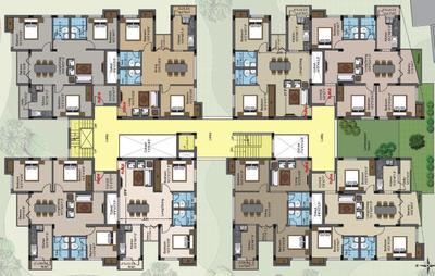 Project Image of 970.0 - 1325.0 Sq.ft 2 BHK Apartment for buy in Alpha Elite