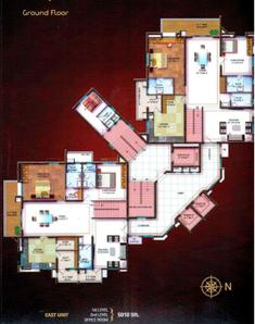 Ramky Towers Block A1 Ground Cluster Plan 4