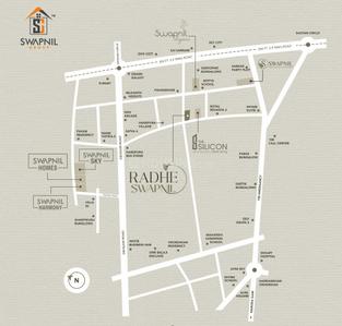 Project Image of 602.67 - 847.23 Sq.ft 2 BHK Apartment for buy in Radhe Swapnil