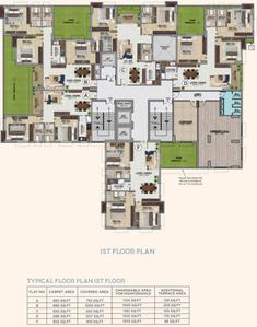Project Image of 663.0 - 896.0 Sq.ft 2 BHK Apartment for buy in ATK Kalim Riviera