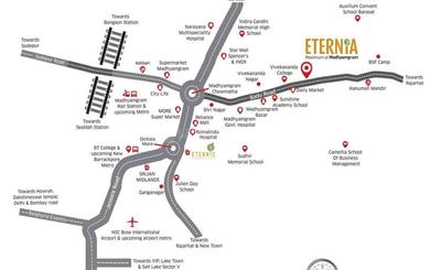 Project Image of 855.0 - 1479.0 Sq.ft 2 BHK Apartment for buy in Srijan Eternia Phase 3