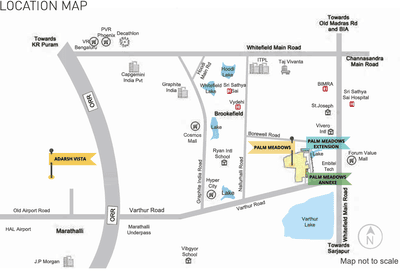 Project Image of 0.0 - 3080.86 Sq.ft 4.5 BHK Villa for buy in Adarsh Palm Meadows Annexe