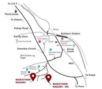 Project Image of 343.0 - 614.0 Sq.ft 1 BHK Apartment for buy in Marathon Nagari NX Vitoria D