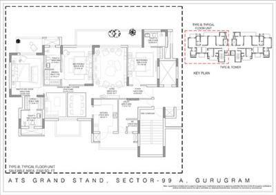 Project Image of 2125 Sq.ft 3 BHK Apartment / Flat for sale in Sector 99A for Rs. 28200000