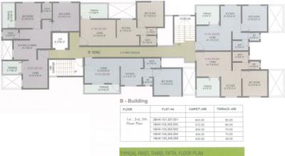 Project Image of 0.0 - 571.0 Sq.ft 2 BHK Apartment for buy in Suraj Aryan Landmark